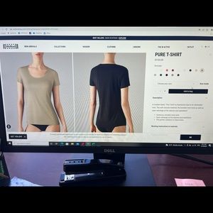 NWT- Wolford- Pure T-Shirt. Avocado color